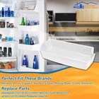 Wp2187172 Replacement Whirlpool kenmore Refrigerator Door Bin - White- 2187172