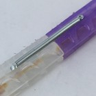 Guardog Purple Clear Ice Skate Blade Guards - Pre-owned  Some Stains