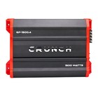 Crunch Gp-1500 4 1500 Watt 4-channel Car Stereo Amplifier Amp