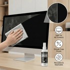 Screen Cleaner Kit Spray   Microfiber Cloth For Laptop Phone Tv