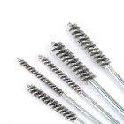 2 1mm-100mm Diameter Stainless Steel Bore Brush Wire Brush For Rotary Tool Drill