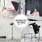 7 Ft Light Stand For Photography  Portable Photo Video Tripod Stand  2 Pack L   