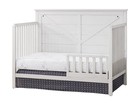 Oxford Baby Montauk Crib To Toddler Bed Guard Rail One Size  Barn White 