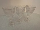 Set Of  3  - Mikasa - Titan Crystal Water Wine Goblets - 7 3 4  Tall