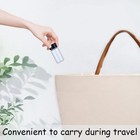 5ml 1 6 Oz  Mini Clear Glass Vials With Plastic Screw Caps For Travel Crafts