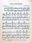 Lady In The Window Sheet Music Forbidden Melody 1936 Musical Flop Romberg