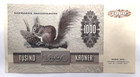 1980 Issue Denmark 1000 Kroner Banknote Pick 53c Vf 