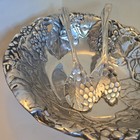 Arthur Court Style Grape Bowl 12  Cast Aluminum Salad Serving Bowl Set Gorgeous 