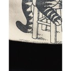 Rare B Kliban Cat   Love To Eat Them Mousies   Graphic Canvas Tote Bag Vtg 1975