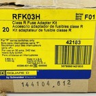 Qty 3 Square D Rfk03h Class R Fuse Adapter Kits For F Series Switches  new 