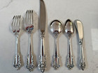 Vintage Wallace Grande Baroque Sterl Silver Flatware  6-piece Set  Free Shipping