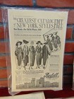 5 Antique 1917-1923 Ladies Home Journal Full Page Fashion Advertisements Clothes