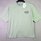 Busch Light Beer Shirt Mens Small Green Camo Duck Hunting Fishing Casual Nwt