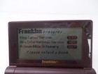 Franklin Electronic Holy Bible Kjv   Niv Holman Bible Dictionary Bib-475l Tested