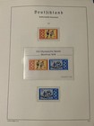 Germany 1976 Stamp Collection Used   Mint Mouted On 6 Pages