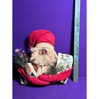 Primitive Americana Santa Claus Doll Shelf Sitter Christmas Holiday Decor