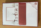 Burgoyne 40 Photo Christmas Cards With Matching Red Foil Envelopes Snowman Scene