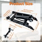Mini Excavator Hydraulic Thumb Kit Up To 2 Tons  3-hole L-shaped