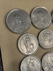 Lot Of  Swiss Franc Coins Totaling 56 85 Swiss Francs Good Condition Swiss