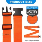 Luggage Straps For Suitcases  4 Pack  Tsa Approved  40-78 In Thickened Nylon
