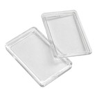 50pc Coin Cases Holder Capsules Direct Fit 1oz Silver Bar One Troy Ounce Bar