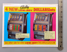 Bally  low-boy  Slot Machine Casino Flyer Brochure Color Ad