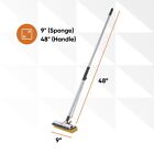 Superio Sponge Mop  Butterfly Squeeze Mop For Tile  Laminate  Bathroom  Kitchen