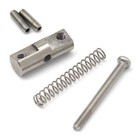 Electric Guitar Bridge Compensated Titanium Allo Saddles Set For Tele Guitar