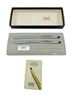 Vintage Cross  3501 Lustrous Chrome Ball Pen And Pencil Set With Box And Sleeve