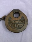 Antique Champion 6-lever Padlock Miller Lock Co   no Key 