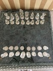 Bombay Marble Chess   Glass Pieces