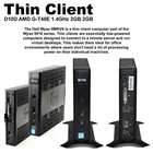 Dell Wyse 5010 Thin Client D10d Amd G-t48e 1 4ghz 2gb 2gb Flash Thinos 8 6 Rj45