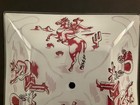 Vintage Cowboy Western Theme Ceiling Light Frosted White Glass Shade Only