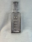 Antique Amethyst B w  Extracts Are The Best Bottle Bullock Ward Co Chicago Il