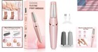 Nuve Silk 3 Pro  Electric Callus Remover For Feet  Portable Smooth Pink