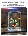 Aquarium Fish Tank Kit  3 Gallon Betta Tanks 12  X 7 7  X 7 2   Black