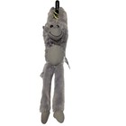 Fiesta Gray Hanging Monkey Jungle Plush Stuffed Animal 16 
