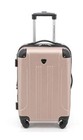 Travelers Club Chicago Hardside Expandable Spinner Luggage  Rose Gold  20  Carry