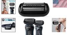 Series 5 6 Electric Razor Replacement Head  3-blade Foil   Cutter For Smoothe   