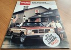 Gmc Truck   1987 R v Pickups   Original Sales Brochure   Exc   Free Shipping