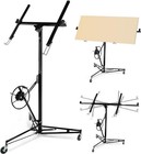 11ft Drywall Lift Panel Hoist Plasterboard Sheetrock Jack Lift Rolling