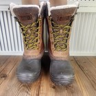 The North Face Shellista Iii Womens Sz 8 5 Brown Waterproof Insulated Snow Boots