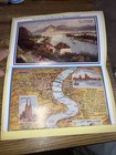 The Course Of The Rhine  From Mainz To Cologne Relief Panorama Foldout  Guide