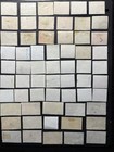 Trinidad   Tobago Used Stamp Lot Royalty Handstamped Off Paper Mixed Denoms 