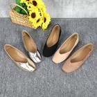 Lurnyet Women s Cushioned Insole Square Toe Ballet Flats