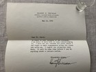 1955 Typed   Signed Letter President Harry Truman - President Truman Autograph