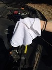 White 12x14 Inches Cotton Cleaning Rags Pack Of 150 Heavy Duty Shop Towels