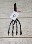  o  Antique Frog Gig  Fish   Eel Spear - Fishing Spear  Handcrafted  4 Prongs
