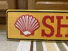 Shell Motor Oil Metal Sign Shop Oil Can Garage Shop Vintage Style Wall Decor 36   