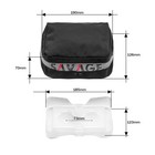 Black Fender Pack Storage Tool Bag For Suzuki Drz400s Drz400e Drz 400sm Dr-z400e